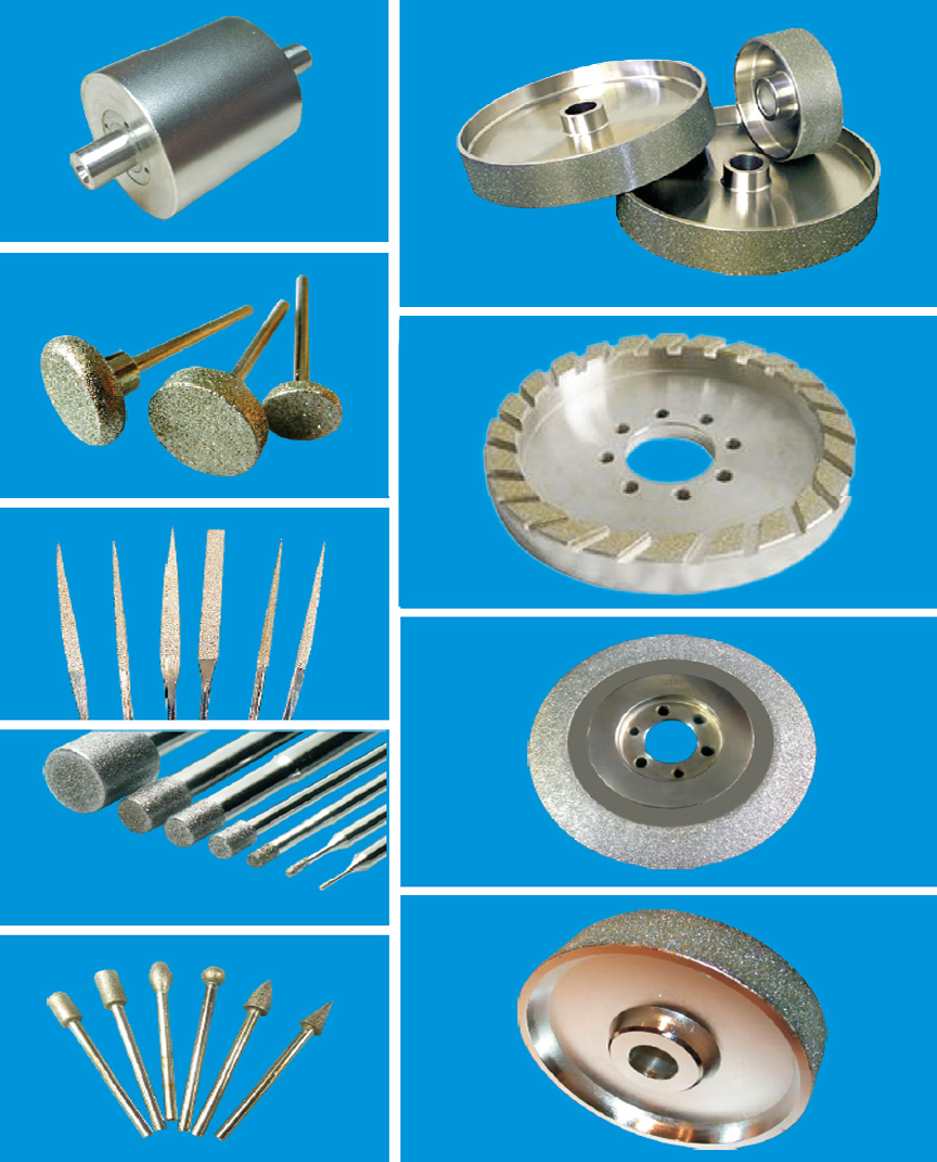 Solar Diamond Tools, Diamond and CBN Electroplated Products Manufacturers In Mumbai, India, Electroplated Diamond Tools, Electroplated Diamond Wheels, Diamond Plated Wheels, Diamond Tools, Electroplated Diamond Tools, Electroplated Diamond Grinding Tools